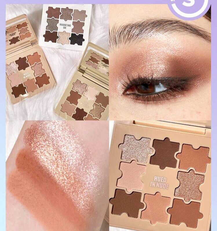 SHEGLAM JAZY JIGSAW EYESHADOW PALETTE HUED IN NUDE