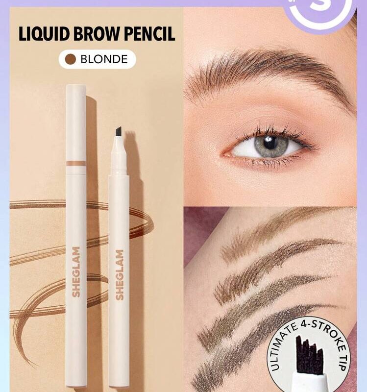SHEGLAM Feather Better Liquid Eyebrow Pencil Blonde