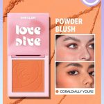 SHEGLAM Love Dive Tender Heart Powder Blush CORALDIALLY YOURS