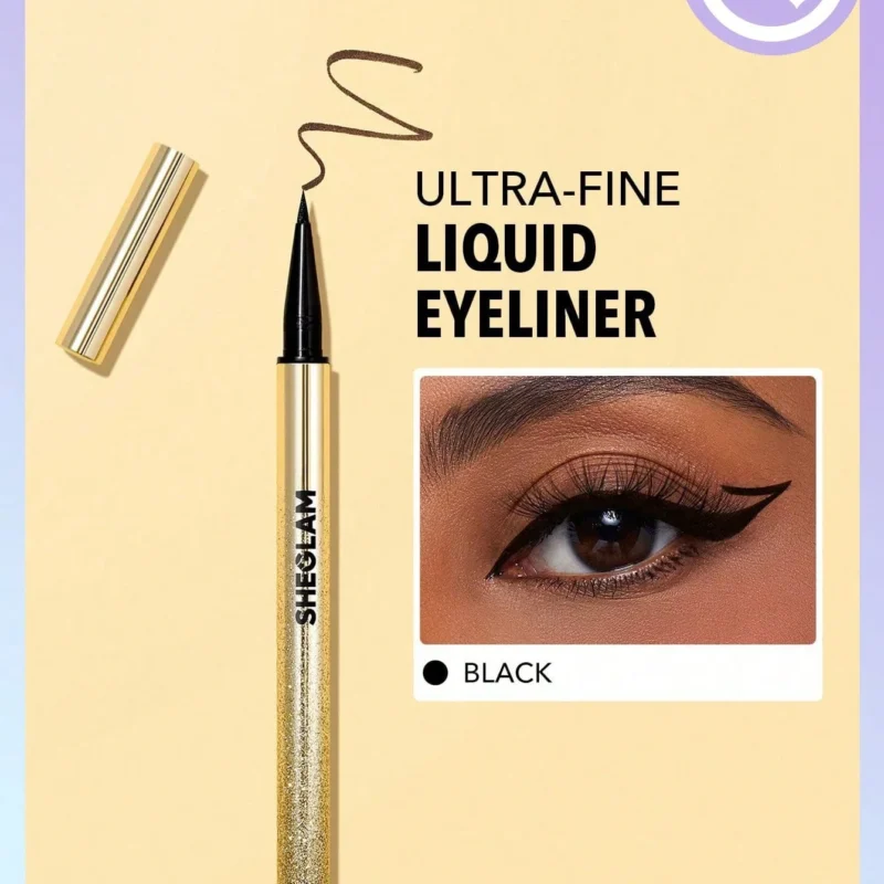 SHEGLAM LINE & DEFINE WATERPROOF LIQUID EYELINER - BLACK