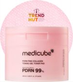 MEDICUBE PDRN Pink Collagen Toning Gel Toner Pad (70 Pads)