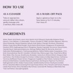 EQQUALBERRY Purple Rice Pore Purifying Pack Cleanser - Dual-Use Clay Mask & Foam Cleanser | Deep Cleansing for Pore Care & Skin Prep | AHA+BHA+PHA | Korean Skincare for Glass Skin, 4.58 OZ. (130g) - Image 5