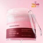 EQQUALBERRY Collagen Pore-Tight Up Gel Toner Pads – Korean Pore-Tightening Jelly 60Pad