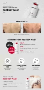 MEDICUBE-  Red Body Wash 400g - Image 7