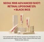 K-SECRET - SEOUL 1988 Advanced Shot Retinal Liposome 12% + Black Rice 15ml - Image 6