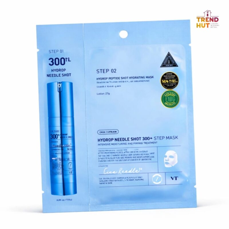 VT Cosmetics- Hydrop Reedle Shot 300hL 2Step Mask